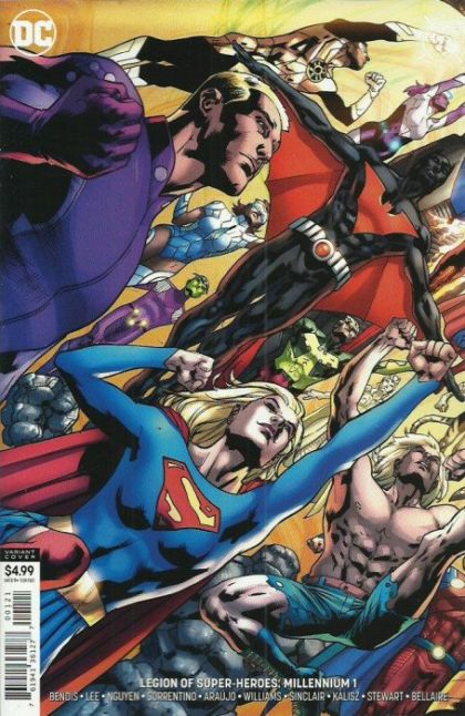 Legion of Super Heroes: Millennium #1B Variant Bryan Hitch Cover