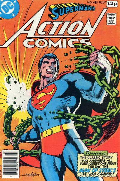 Action Comics, Vol. 1 #485C UK Price Variant