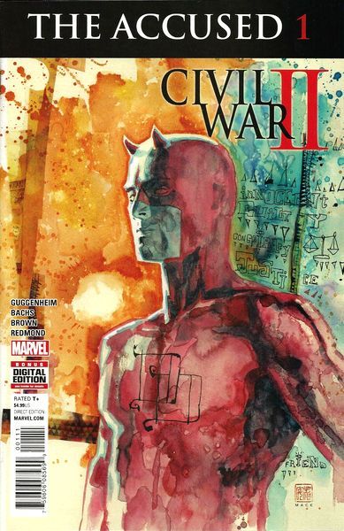 The Accused #1A Regular David Mack Cover
