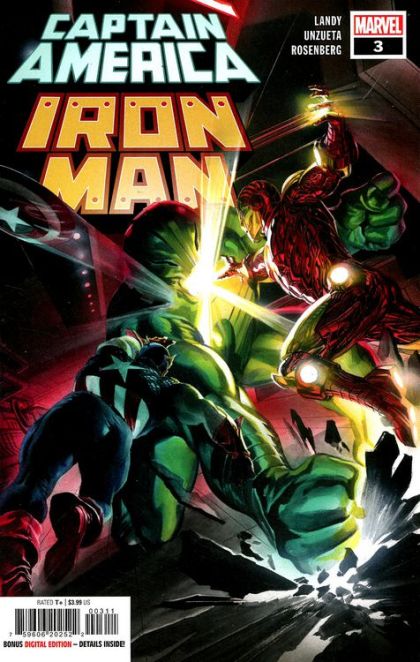 Captain America / Iron Man #3A Regular Alex Ross Cover