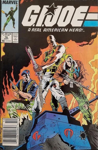 G.I. Joe: A Real American Hero (Marvel) #76B Newsstand Edition