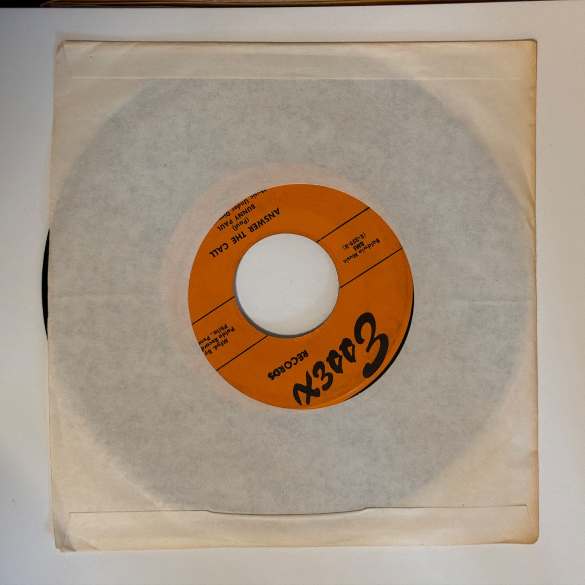 BUNNY PAUL - ANSWER THE CALL (1954) - Vinyl