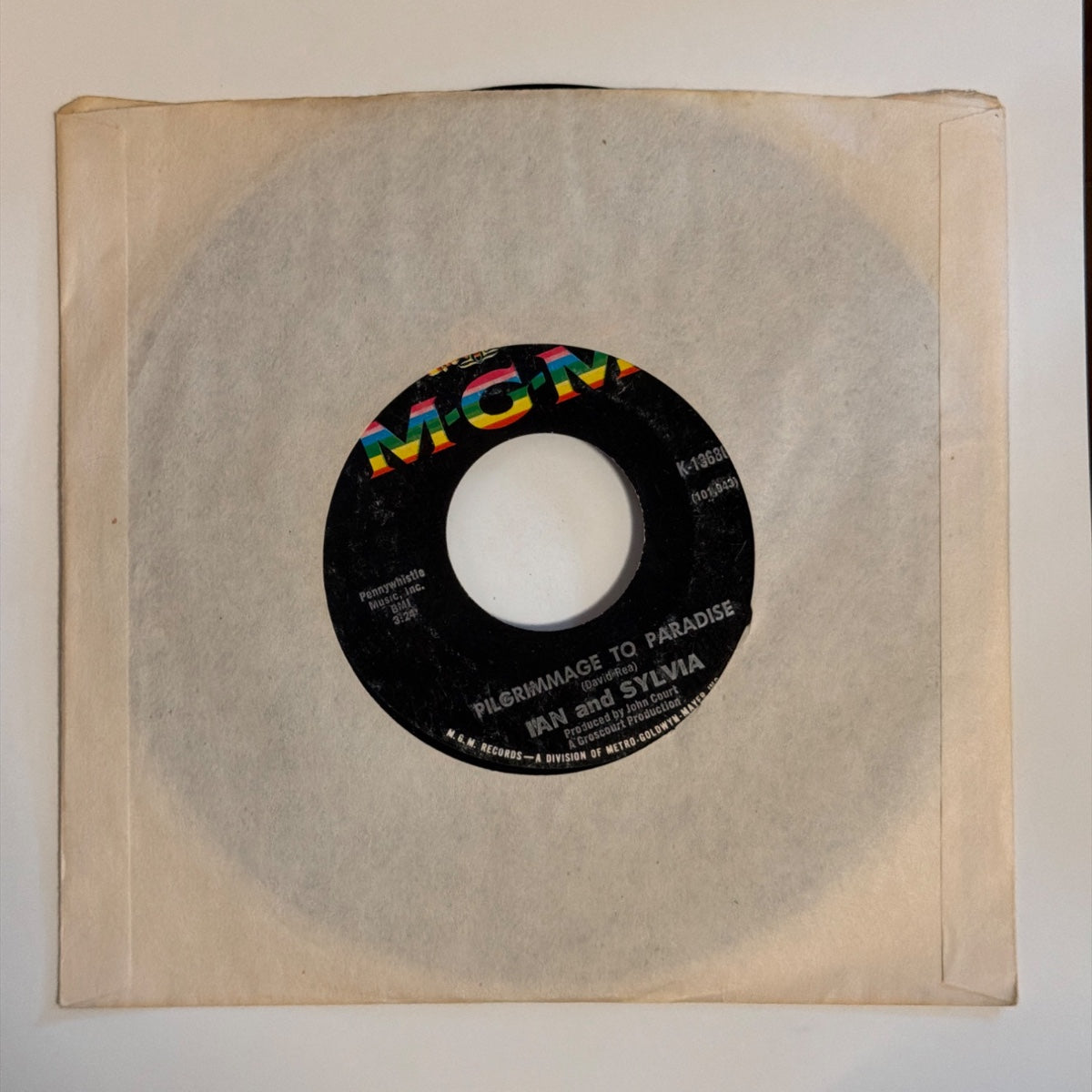 IAN and SYLVIA - PILGRIMMAGE TO PARADISE - Vinyl