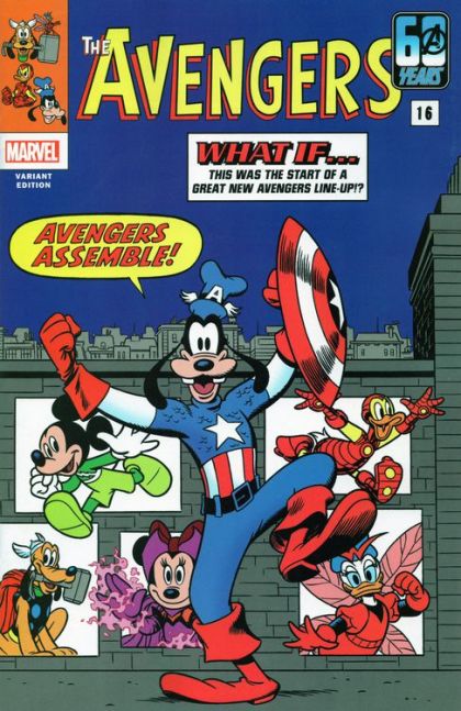 The Amazing Spider-Man, Vol. 6 #45B Vitale Mangiatordi Disney100 Variant