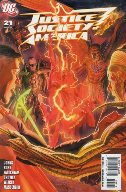 Justice Society of America, Vol. 3 #21A Alex Ross Regular Cover