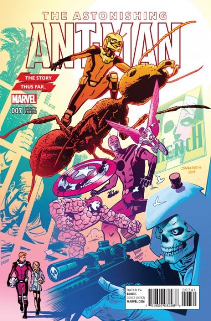 The Astonishing Ant-Man, Vol. 1 #7D Variant Chris Samnee Story Thus Far Cover