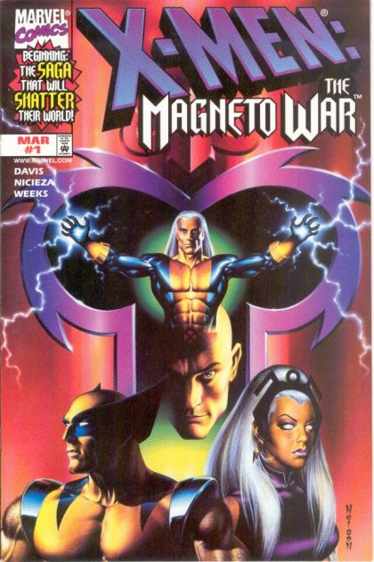 X-Men: Magneto War #1B Nelson DeCastro Variant Cover
