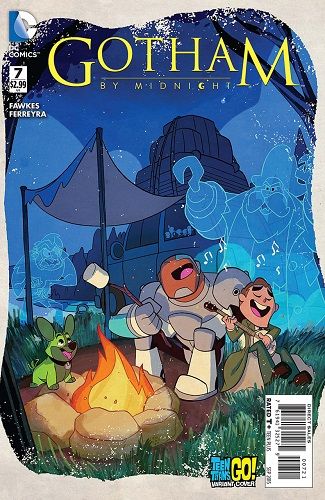 Gotham By Midnight #7B Teen Titans Go! Variant Cover