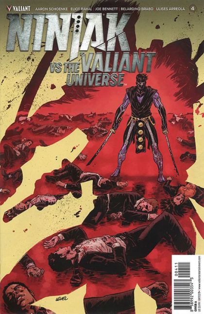 Ninjak vs. The Valiant Universe #4A Cvr A Level