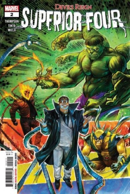 Devil's Reign: Superior Four #2A Regular Ivan Shavrin Cover