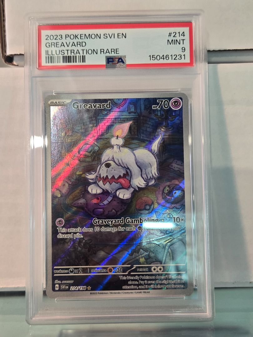 Greavard Illustration Rare Psa 9