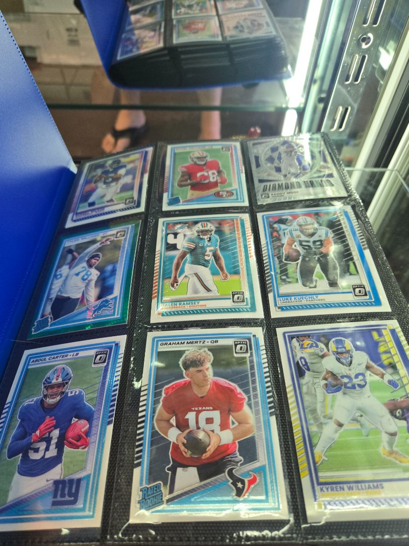 Sports cards Binder cards