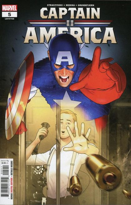 Captain America, Vol. 11 #5A Taurin Clarke Regular