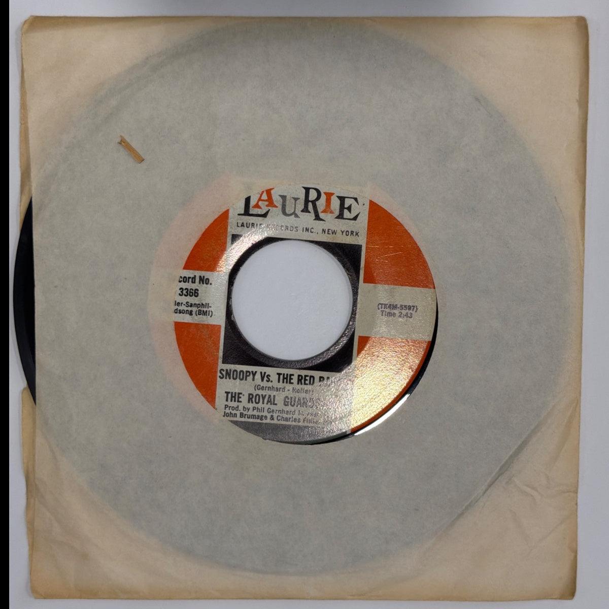 THE ROYAL GUARDSMEN - SNOOPY Vs. THE RED BARON (1966) - Vinyl