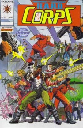 H.A.R.D. Corps #5B Comic Defense System Variant