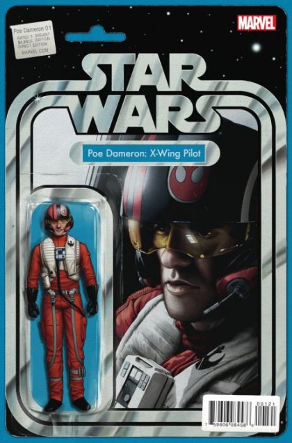 Poe Dameron #1B John Tyler Christopher Action Figure Variant Cover