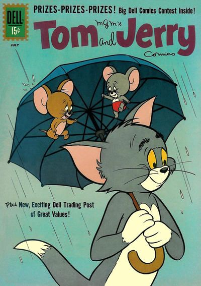 Tom & Jerry Comics #204 Harvey Eisenberg Cover