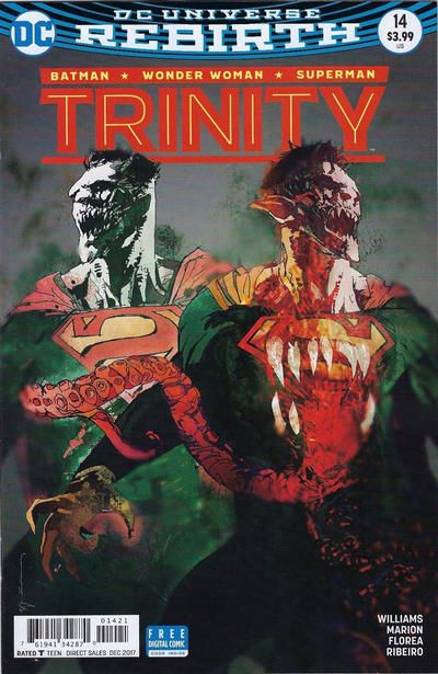 Trinity, Vol. 2 #14B Variant Bill Sienkiewicz Cover