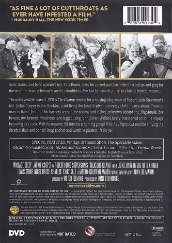 Treasure Island (1934) - DVD