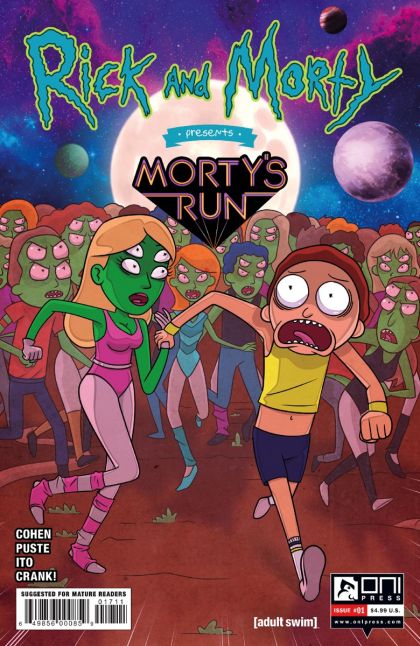 Rick and Morty Presents: Morty's Run #1A Puste Regular