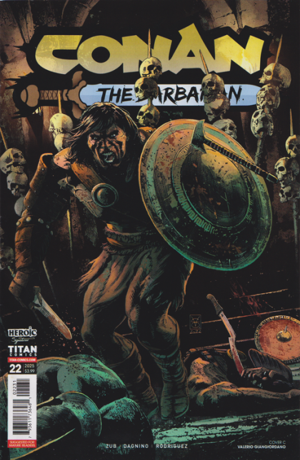 Conan the Barbarian (Titan Comics) #22C Valerio Giangiordano Variant