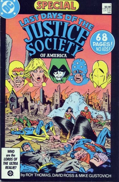 Last Days of the Justice Society of America #1A Direct Edition