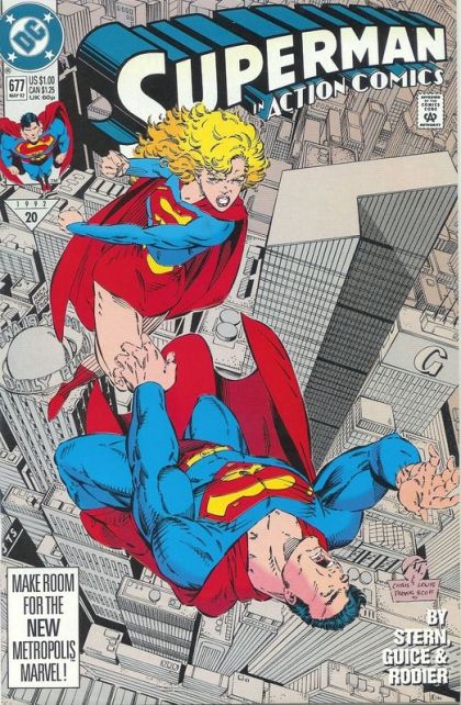 Action Comics, Vol. 1 #677A Direct Edition