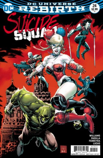Suicide Squad, Vol. 4 #24B Variant Whilce Portacio Cover