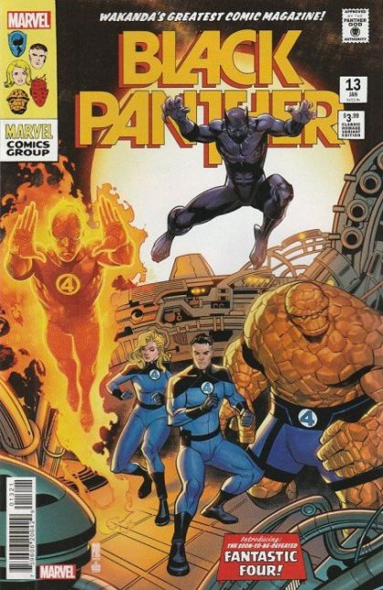 Black Panther, Vol. 8 #13B Paco Medina Classic Homage Cover