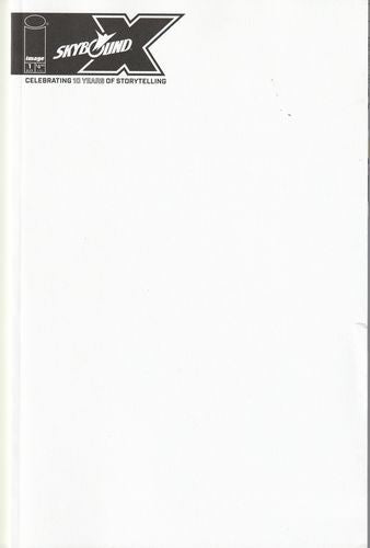 Skybound X #1E Blank Sketch Variant