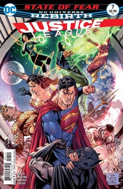 Justice League, Vol. 2 #7A Regular Tony S. Daniel Cover