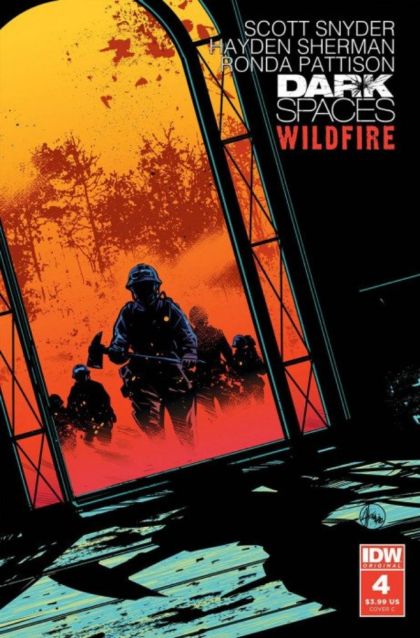 Dark Spaces: Wildfire #4C Angel Hernandez Variant