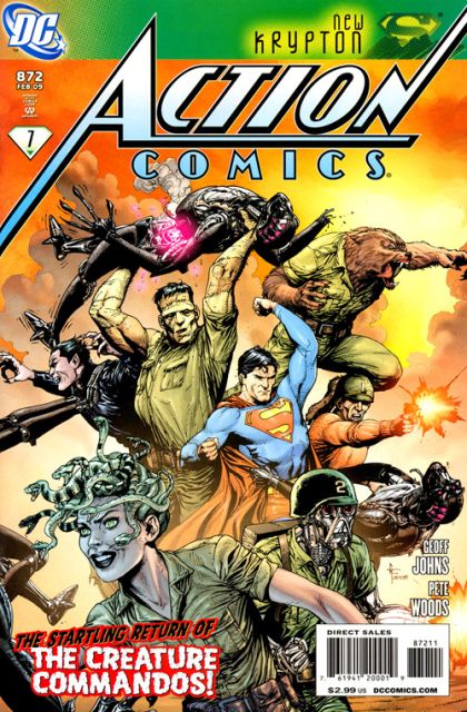 Action Comics, Vol. 1 #872A Gary Frank Regular Cover