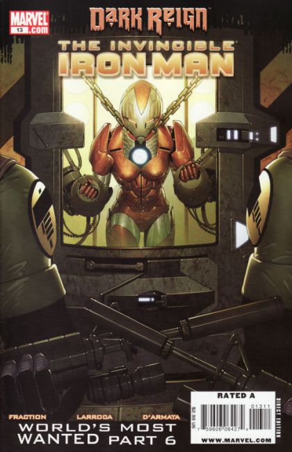 Invincible Iron Man, Vol. 1 #13A Salvador Larroca Regular
