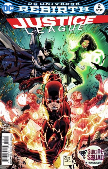 Justice League, Vol. 2 #2A Regular Tony S. Daniel Cover
