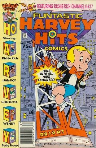 Harvey Hits Comics #5B Newsstand Edition