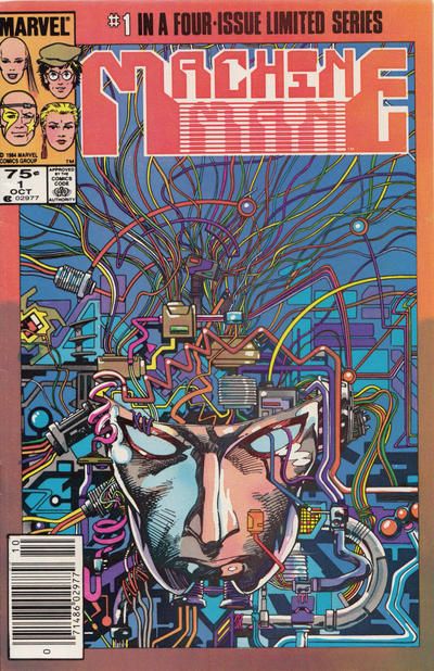 Machine Man, Vol. 2 #1B Newsstand Edition