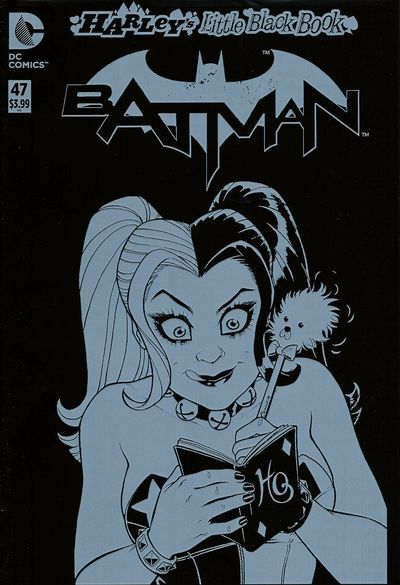 Batman, Vol. 2 #47B Harley's Little Black Book Variant Cover- Poly Bagged