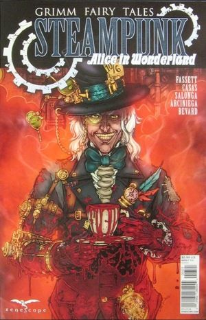 Grimm Fairy Tales Steampunk Alice in Wonderland #1B Daniel Leister Variant