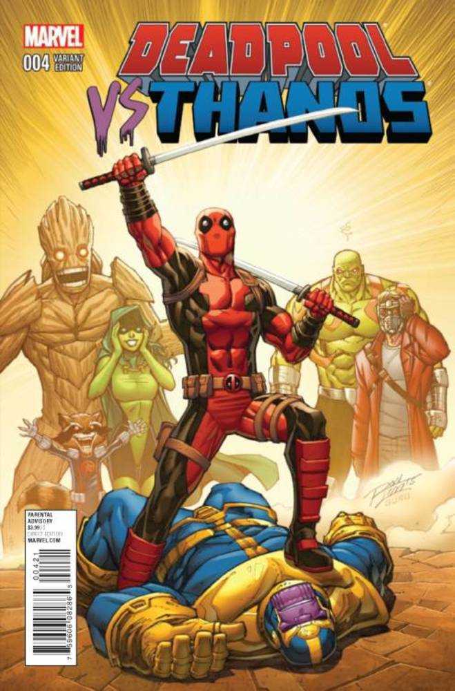 Deadpool vs Thanos #4 (Of 4) Lim Variant