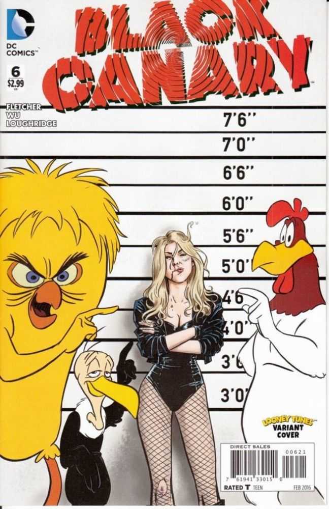 Black Canary #6 Looney Tunes Variant Edition