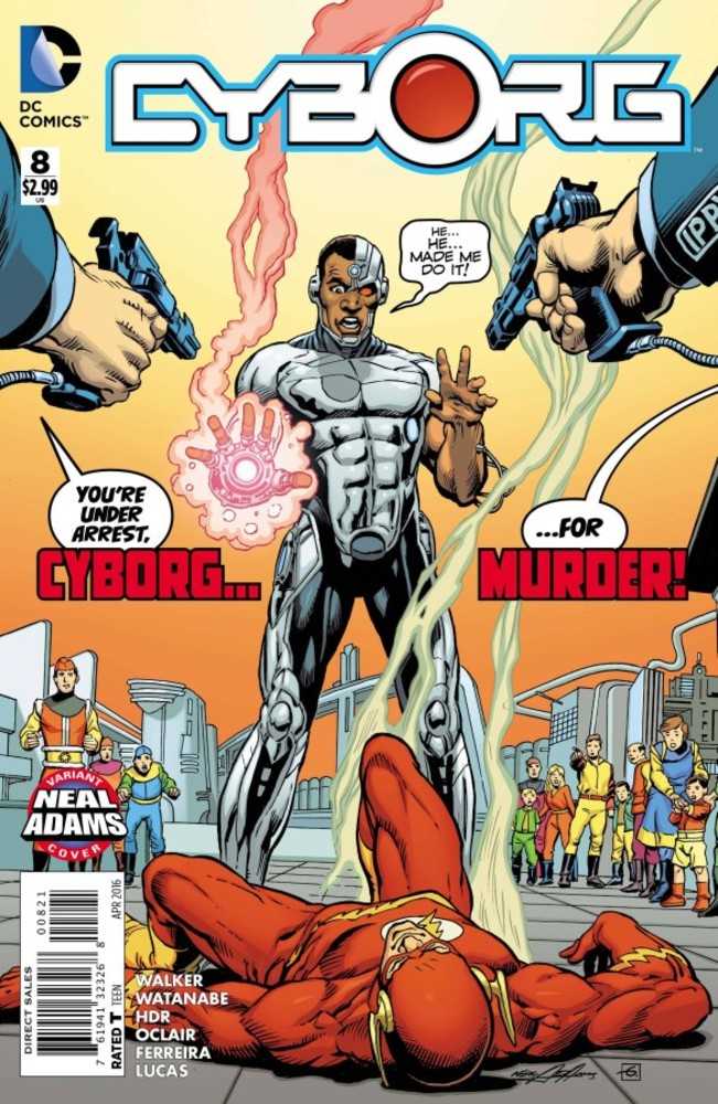 Cyborg #8 Neal Adams Variant Edition