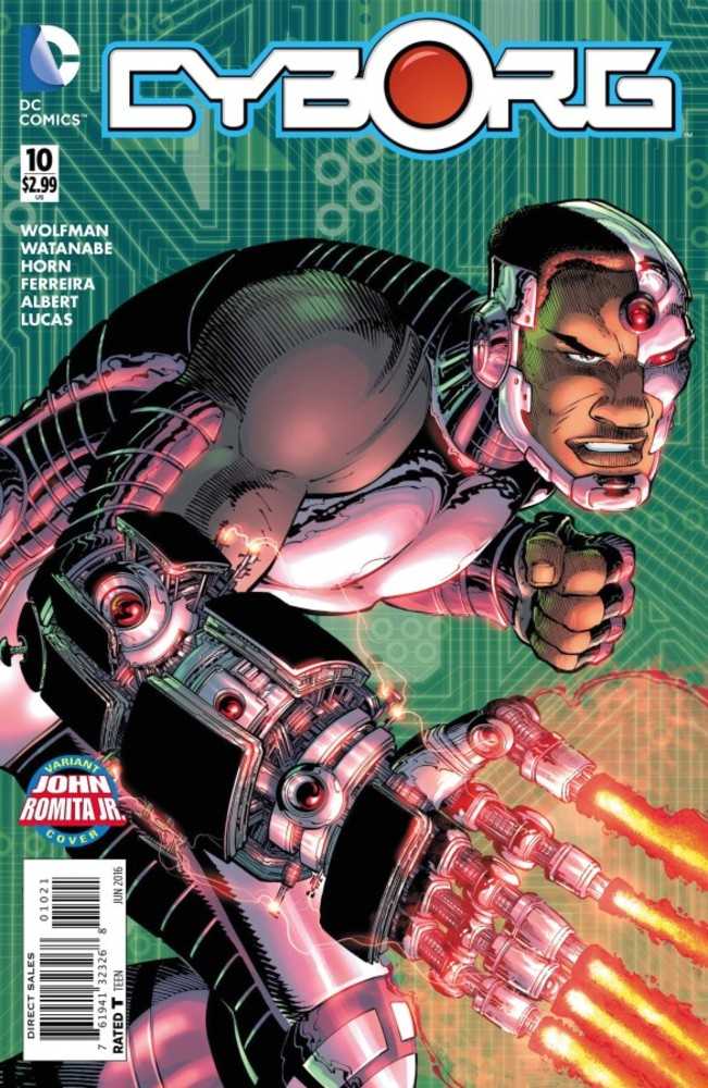 Cyborg #10 Romita Variant Edition