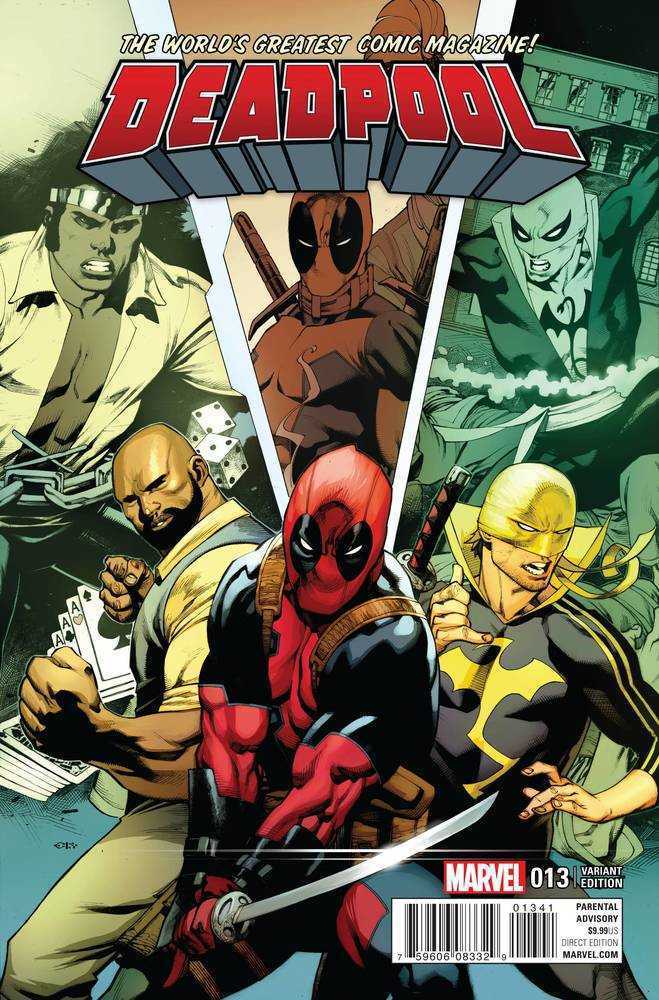 Deadpool #13 Stevens Power Man And Iron Fist Variant