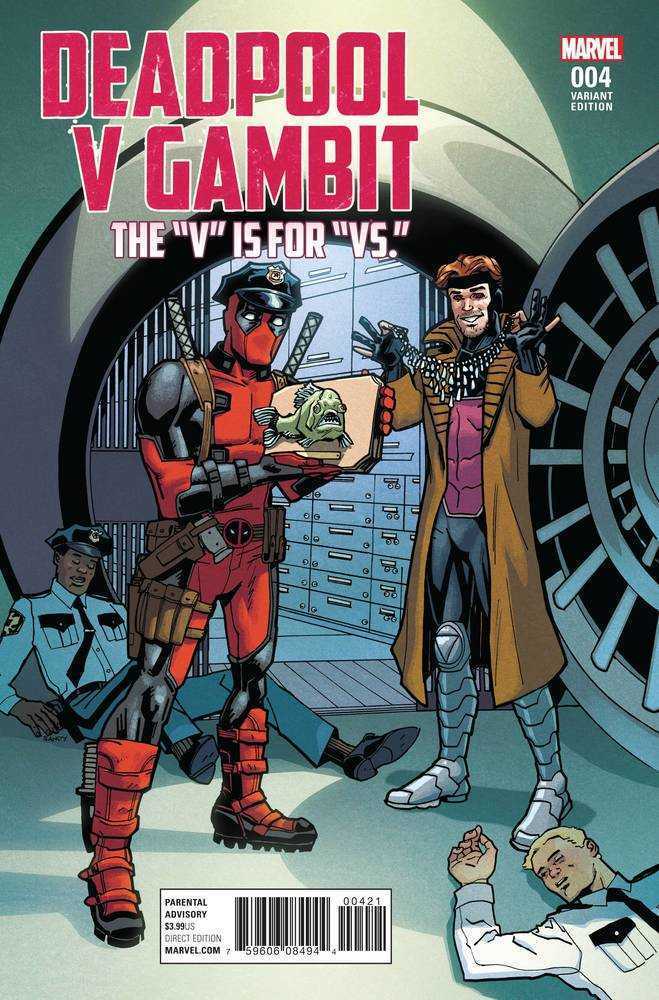 Deadpool vs Gambit #4 (Of 5) Variant