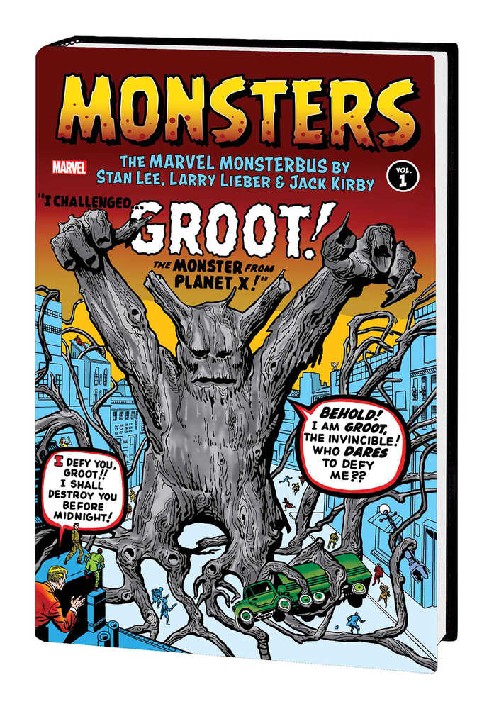 Monsters Hardcover Volume 01 Marvel Monsterbus By Lee Lieber Kirby