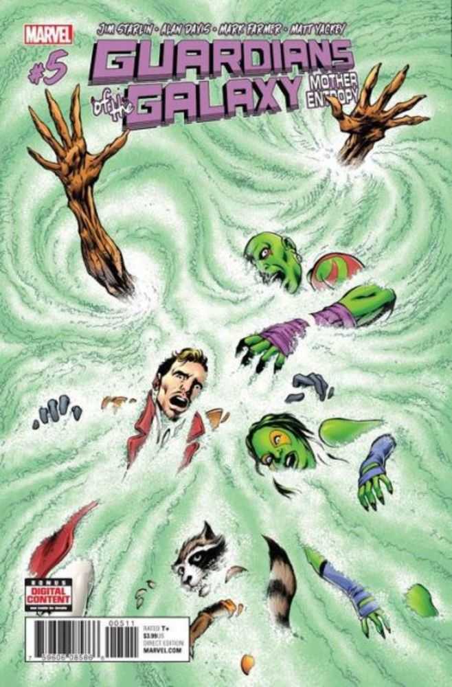 Guardians Of Galaxy Mother Entropy #5 (Of 5)