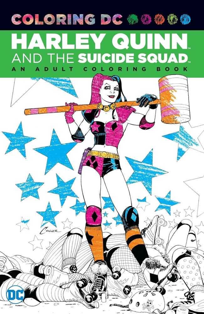 Harley Quinn & Suicide Squad An Adult Coloring Book TPB