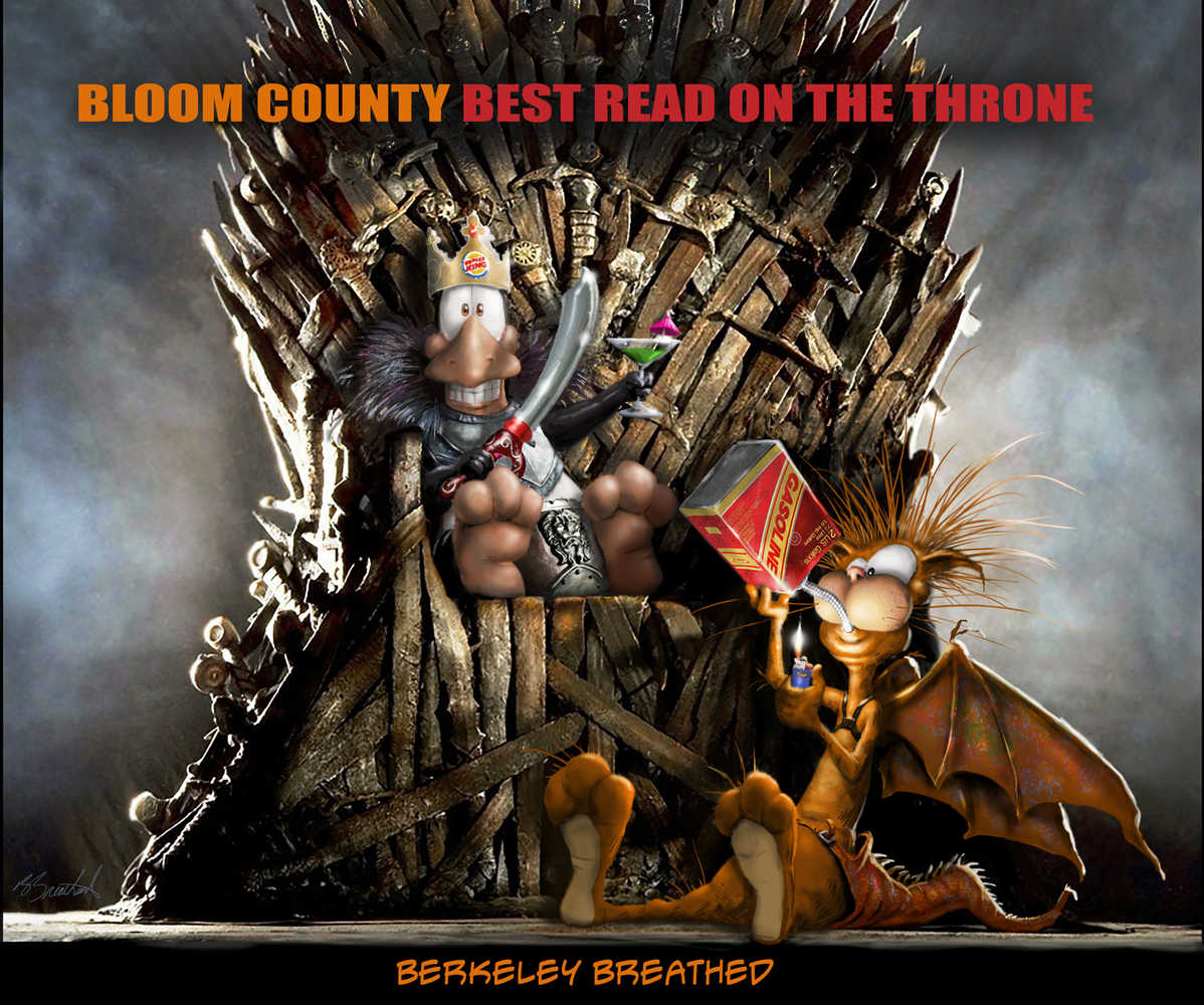 Bloom County Best Read Throne TPB
