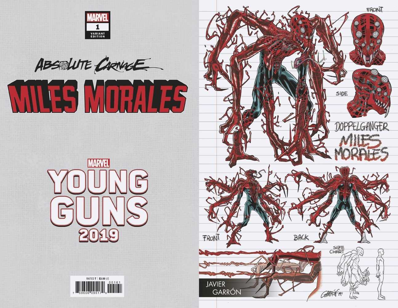 Absolute Carnage Miles Morales #1 (Of 3) Garron Young Guns V